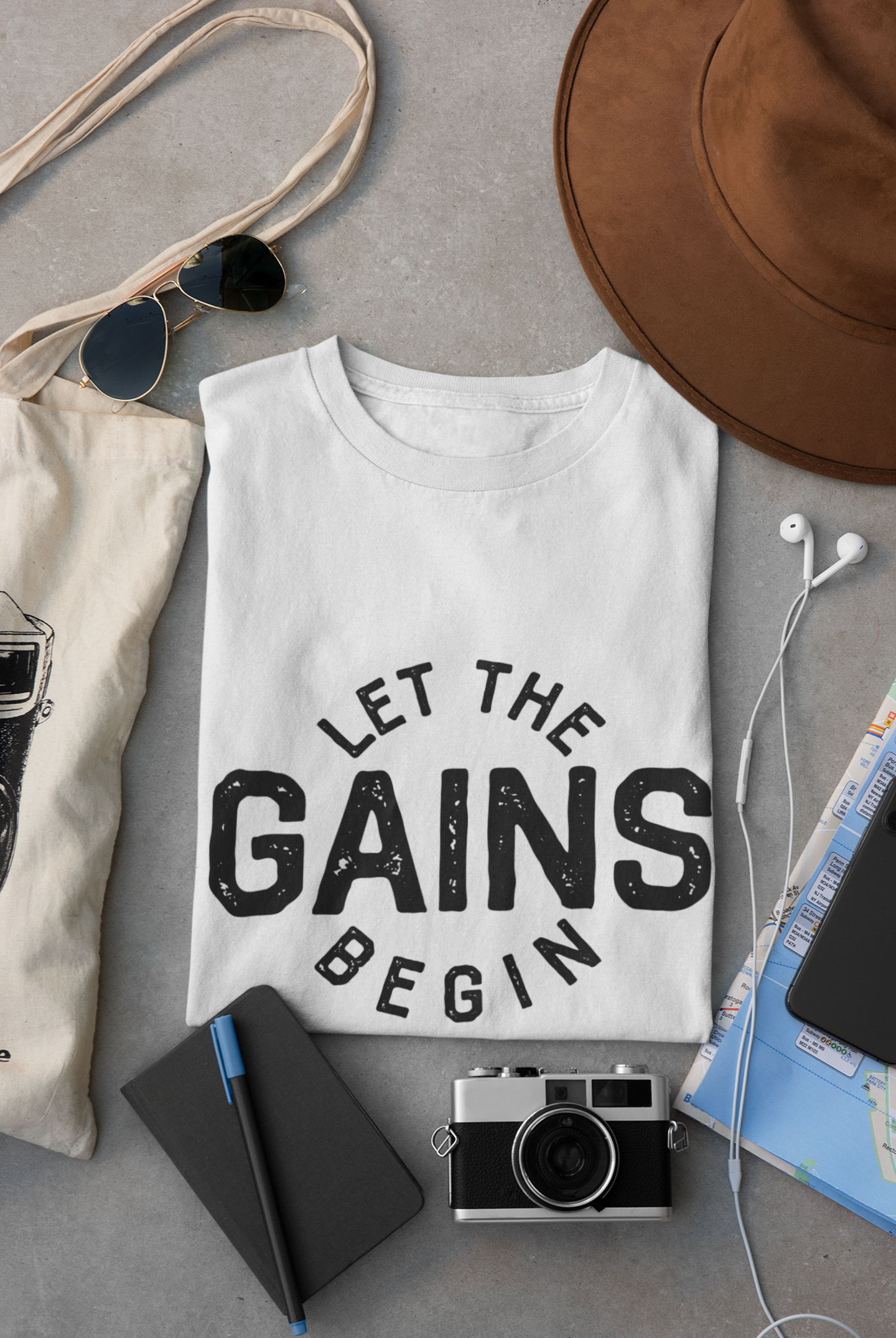 GAINS Begin Oversized T-Shirt