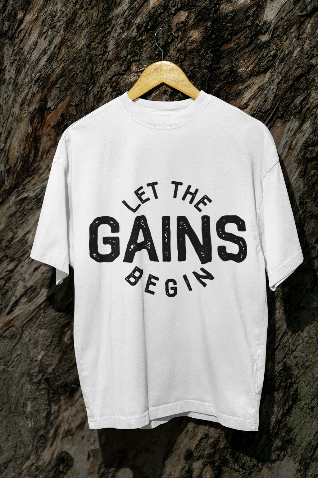 GAINS Begin Oversized T-Shirt